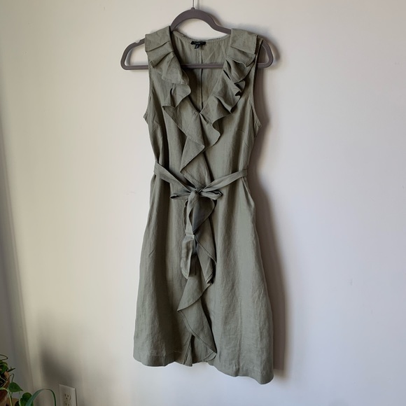 Talbots Ruffle Dress - Picture 2 of 9